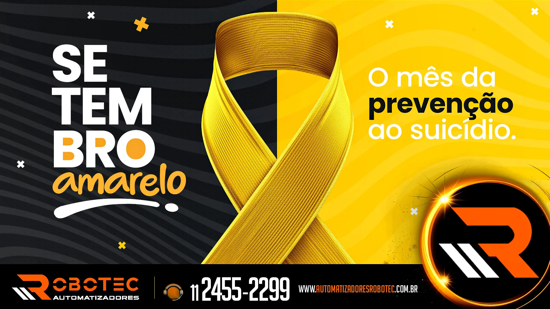 Setembro Amarelo, o mês da prevenção ao suicídio