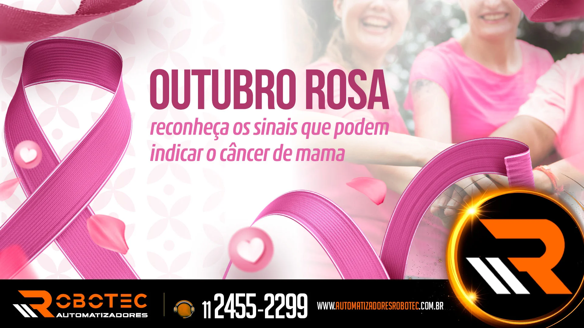 Outubro Rosa: reconheça os sinais que podem indicar o câncer de mama