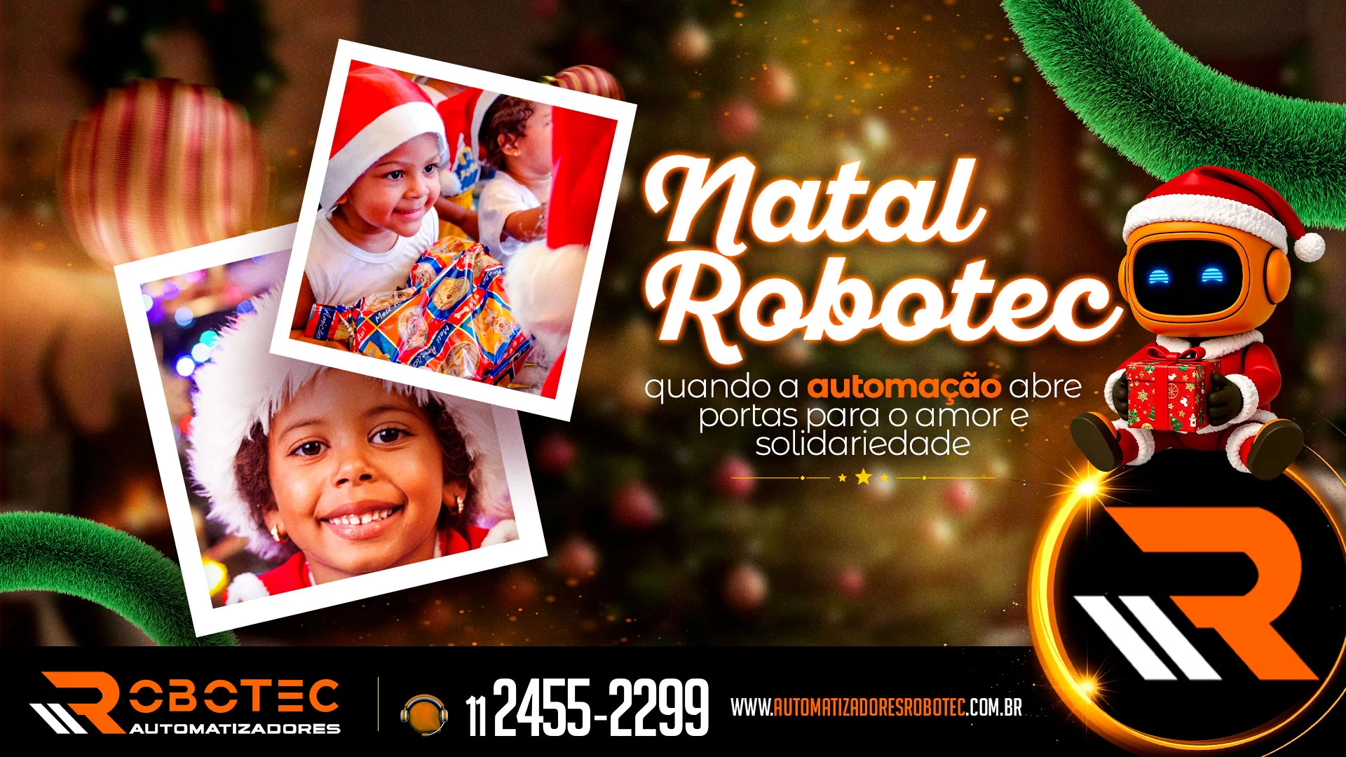Natal Robotec: quando a automação abre portas para o amor e solidariedade 