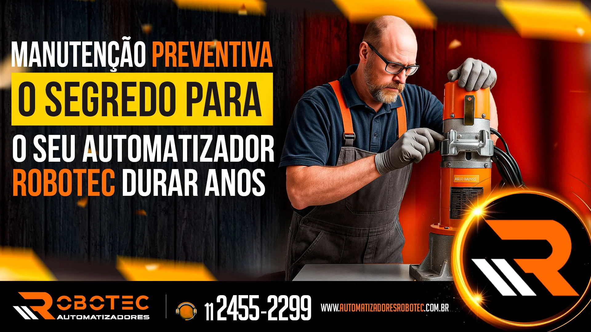 Manutenção preventiva: o segredo para o seu automatizador Robotec durar anos