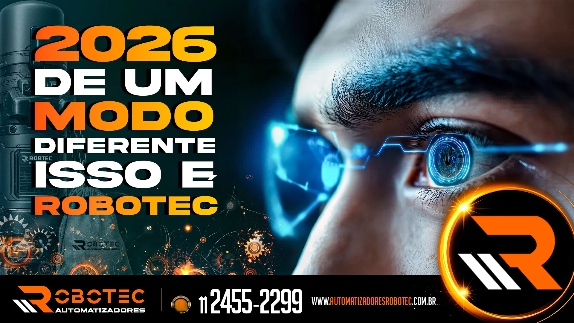 2026 de um modo diferente, isso é Robotec