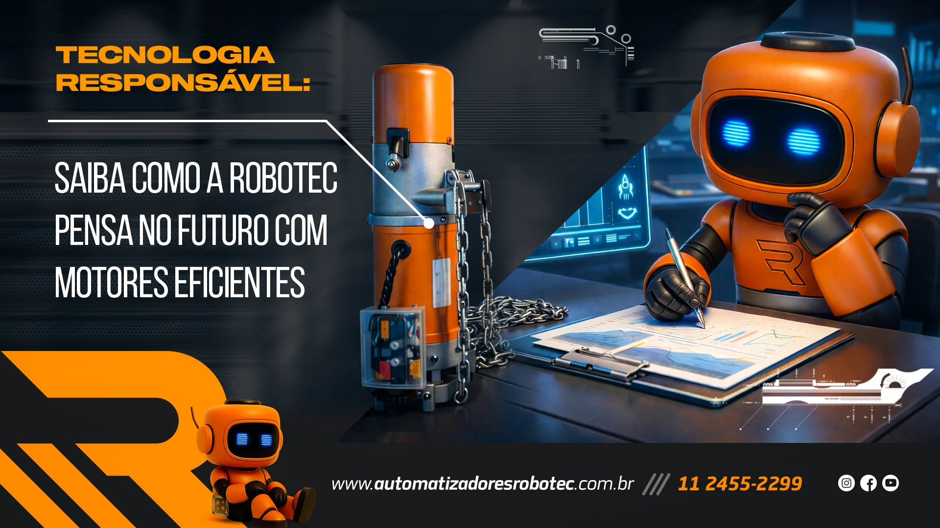 Tecnologia responsável: Como a Robotec pensa o futuro com automatizadores eficientes