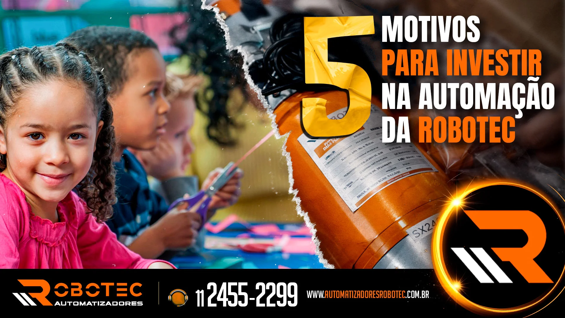 5 motivos para investir na automação da Robotec