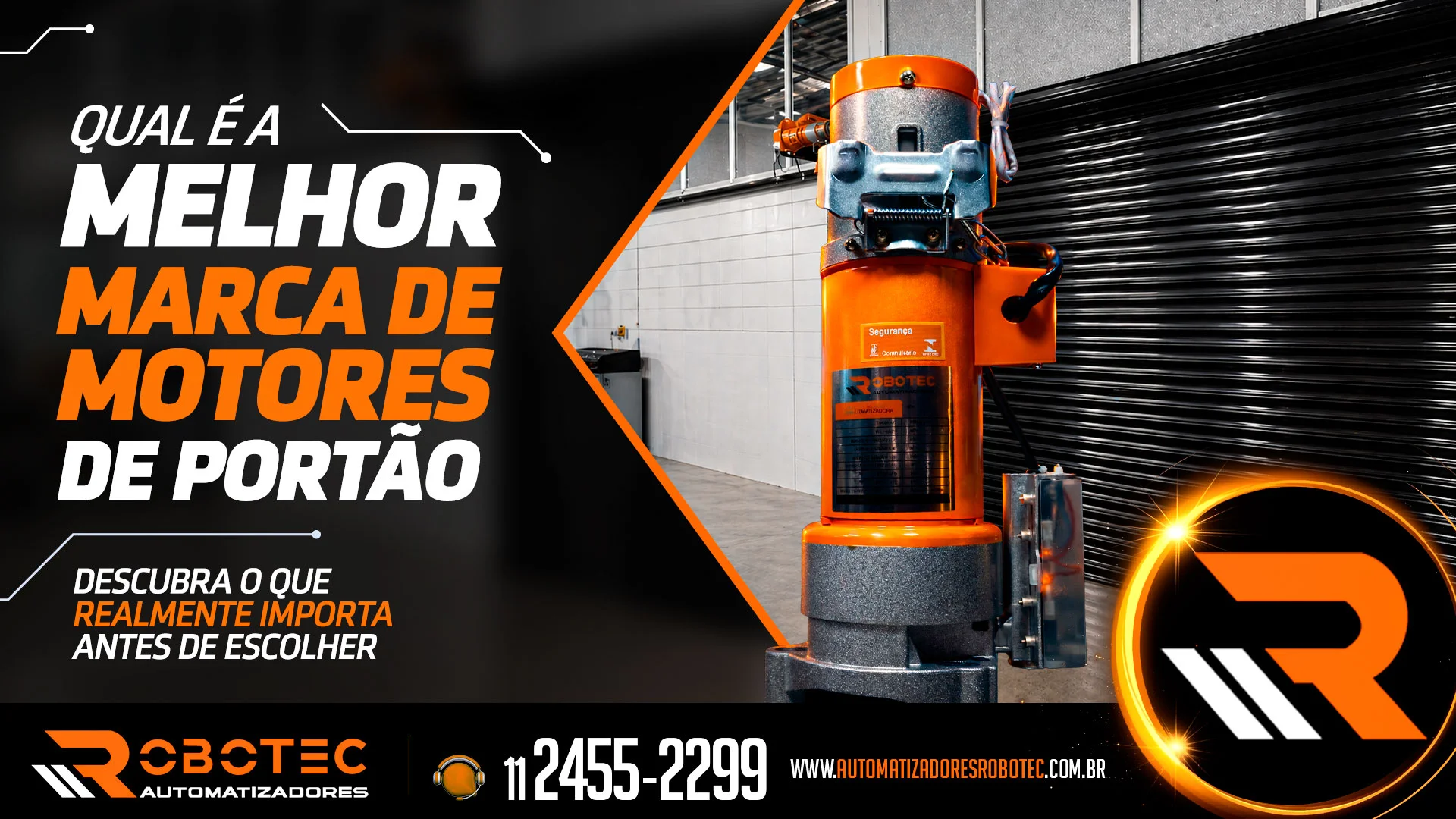 Qual é a melhor marca de motores de portão?