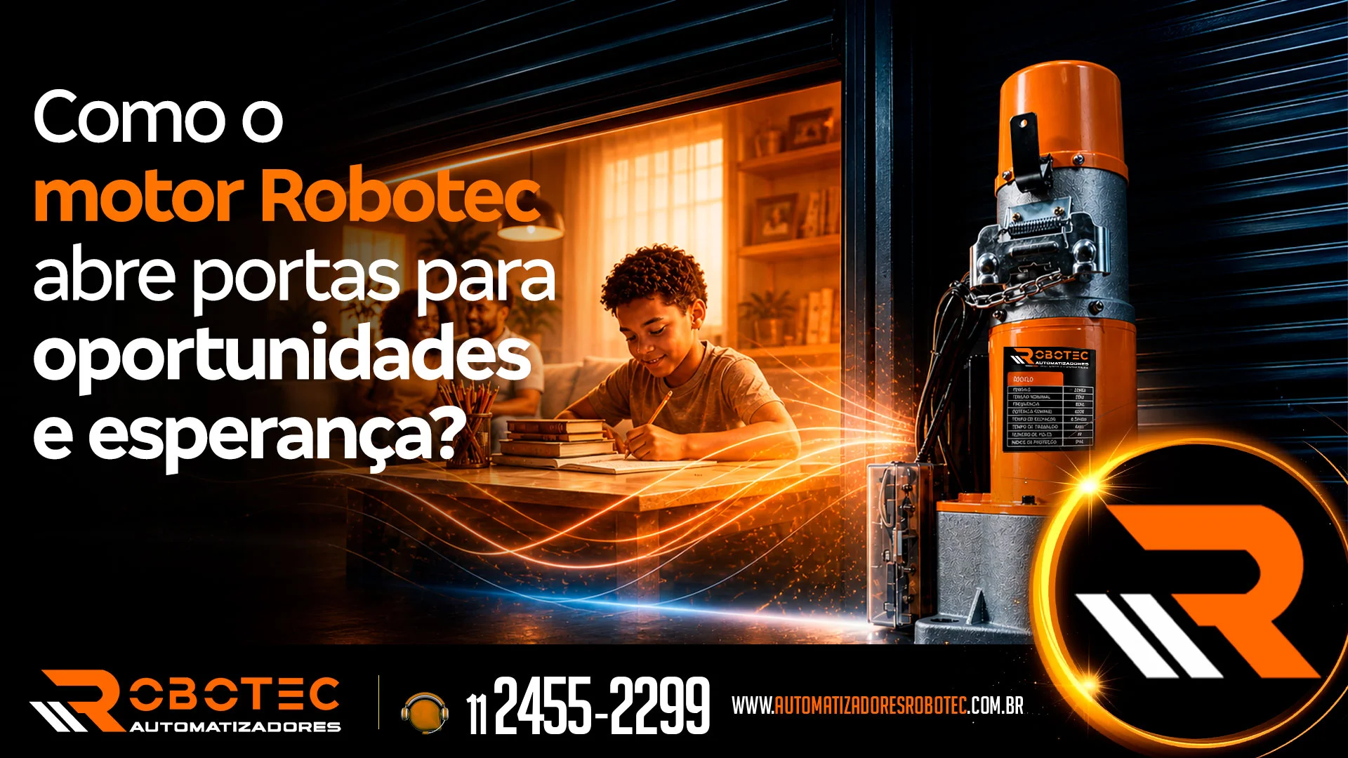 5 vantagens do motor Robotec que abre portas para oportunidades e esperança