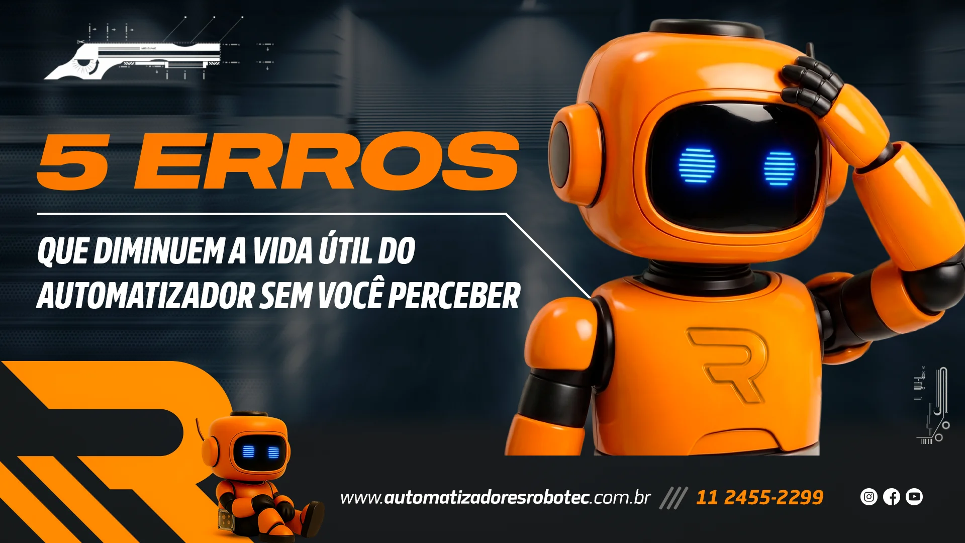 5 erros que diminuem a vida útil do automatizador sem você perceber