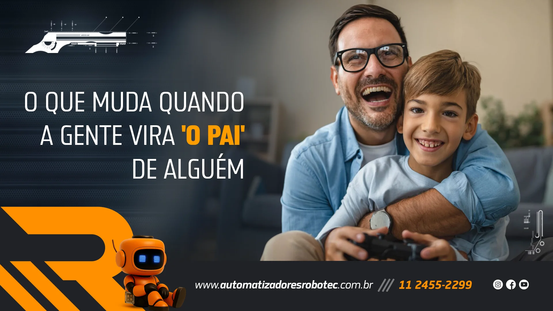 O que muda quando a gente vira ‘o pai’ de alguém