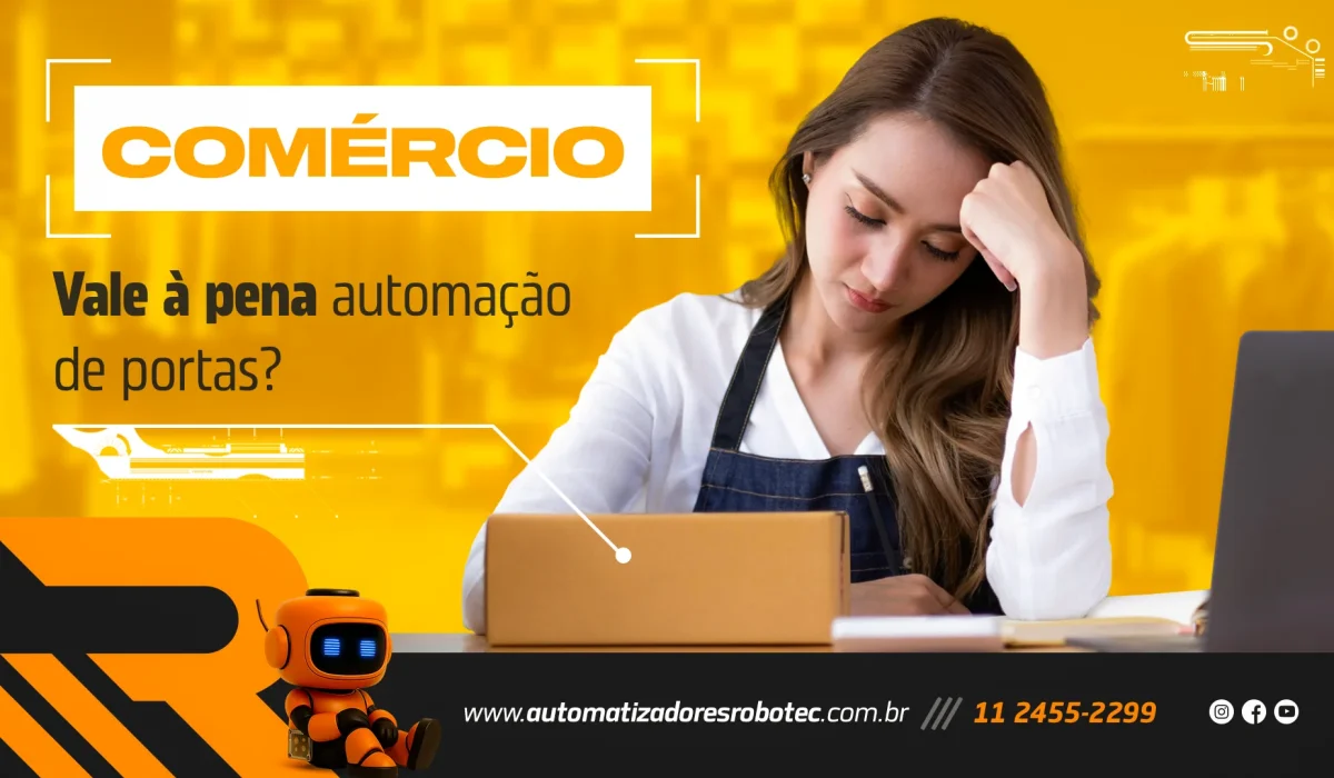Comércio: vale à pena automação de portas?