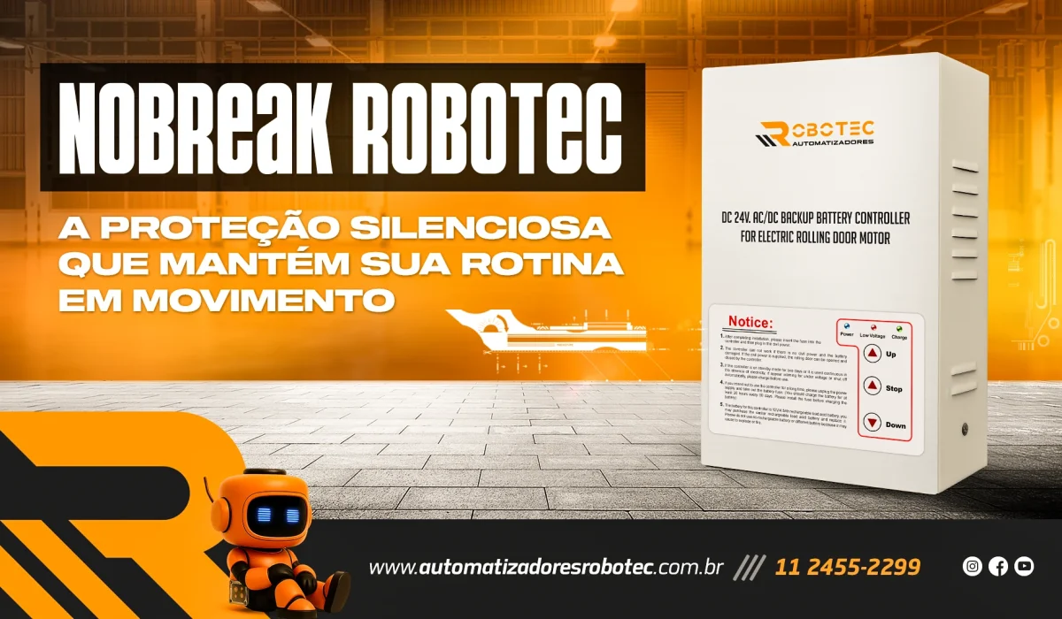 Nobreak Robotec: a proteção silenciosa que mantém sua rotina em movimento
