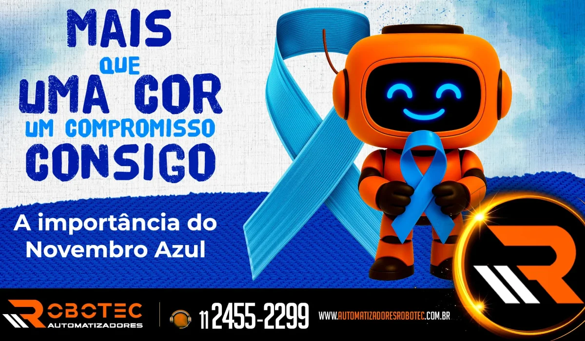 Mais que uma cor, um compromisso consigo: a Importância do Novembro Azul