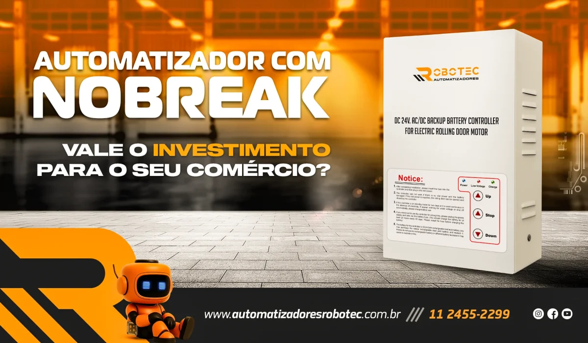 Automatizador com nobreak: vale o investimento para o seu comércio?