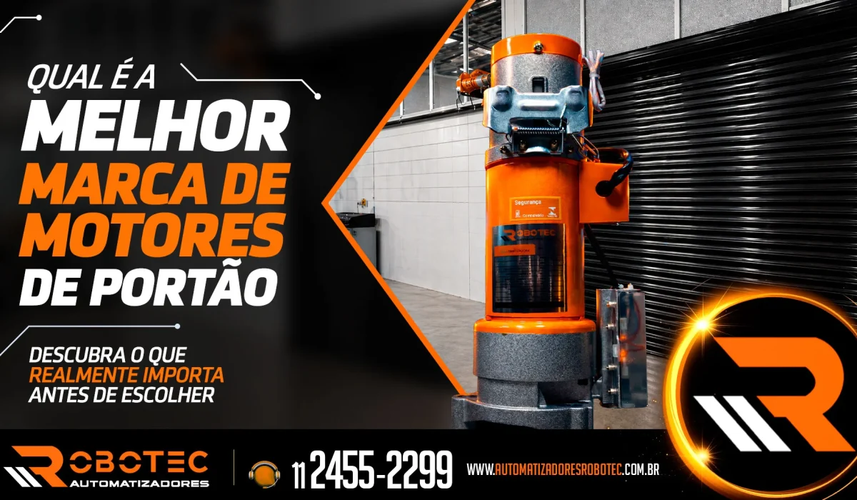 Qual é a melhor marca de motores de portão?